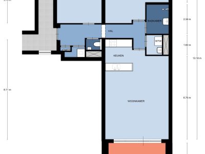 plattegrond_PrinsBernhardlaan_148Q